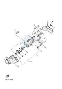 PW50 (2SAL) drawing OIL PUMP