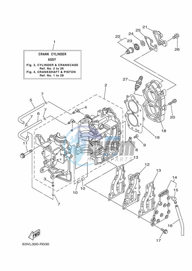 CYLINDER--CRANKCASE