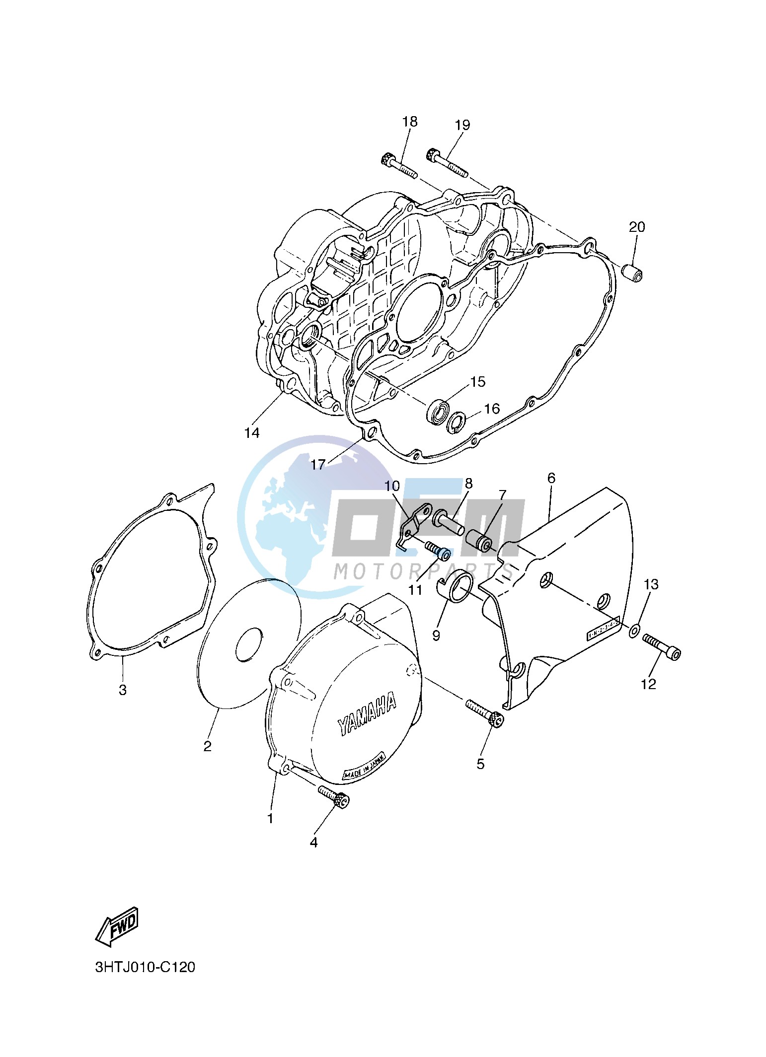 CRANKCASE COVER 1