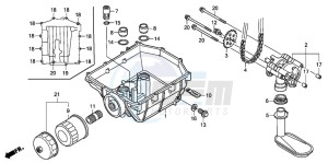 XL1000VA drawing OIL PUMP