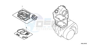 TRX500FPAD TRX500FPA ED drawing GASKET KIT A