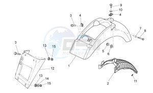 V7 II Racer ABS 750 USA-CND drawing Rear body I- Mudguard