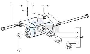 Liberty 50 4t RST drawing Swinging arm