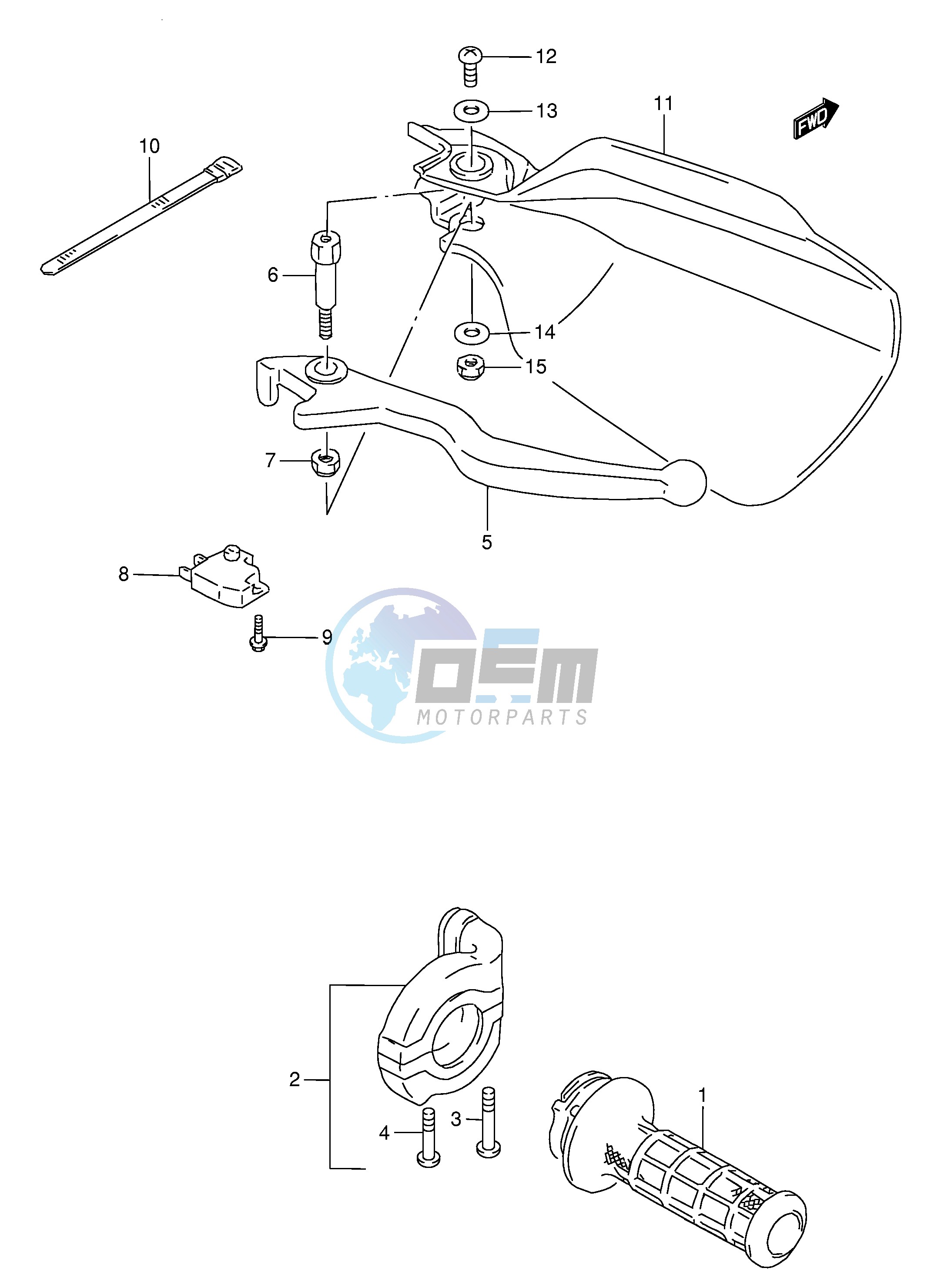 RIGHT HANDLE LEVER