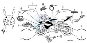 CBR600RR9 UK - (E / SPC) drawing MARK/STRIPE (8)