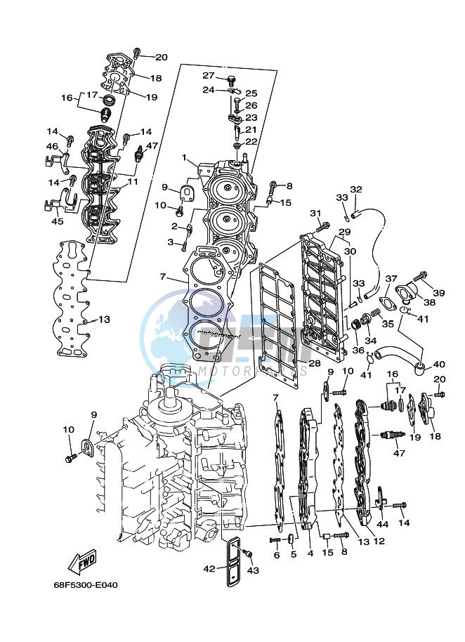 CYLINDER--CRANKCASE-2