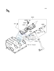 NINJA ZX-10R ZX1000E9F FR GB XX (EU ME A(FRICA) drawing Top Feed Injecter