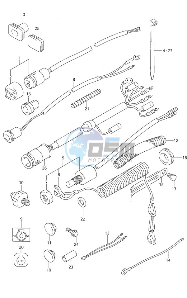 Electrical (2) S/N 652501 to 65XXXX