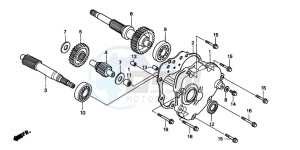 NSS250 JAZZ drawing TRANSMISSION