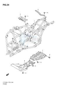 LT-F400 (P24) drawing FRAME