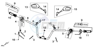 QUAD RAIDER 600 LONG CHASSIS drawing SHIFT ROD - SHIFT LEVER