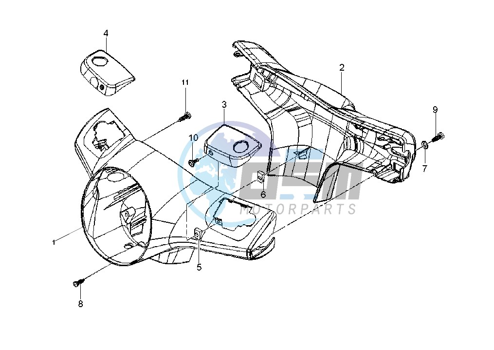 Handlebar shell