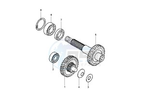 BW'S R 50 drawing GEAR GROUP