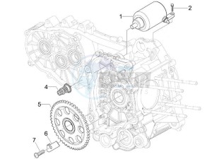 Oregon 250 drawing Starter - Electric starter