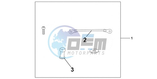 TANK BAG ATT KIT