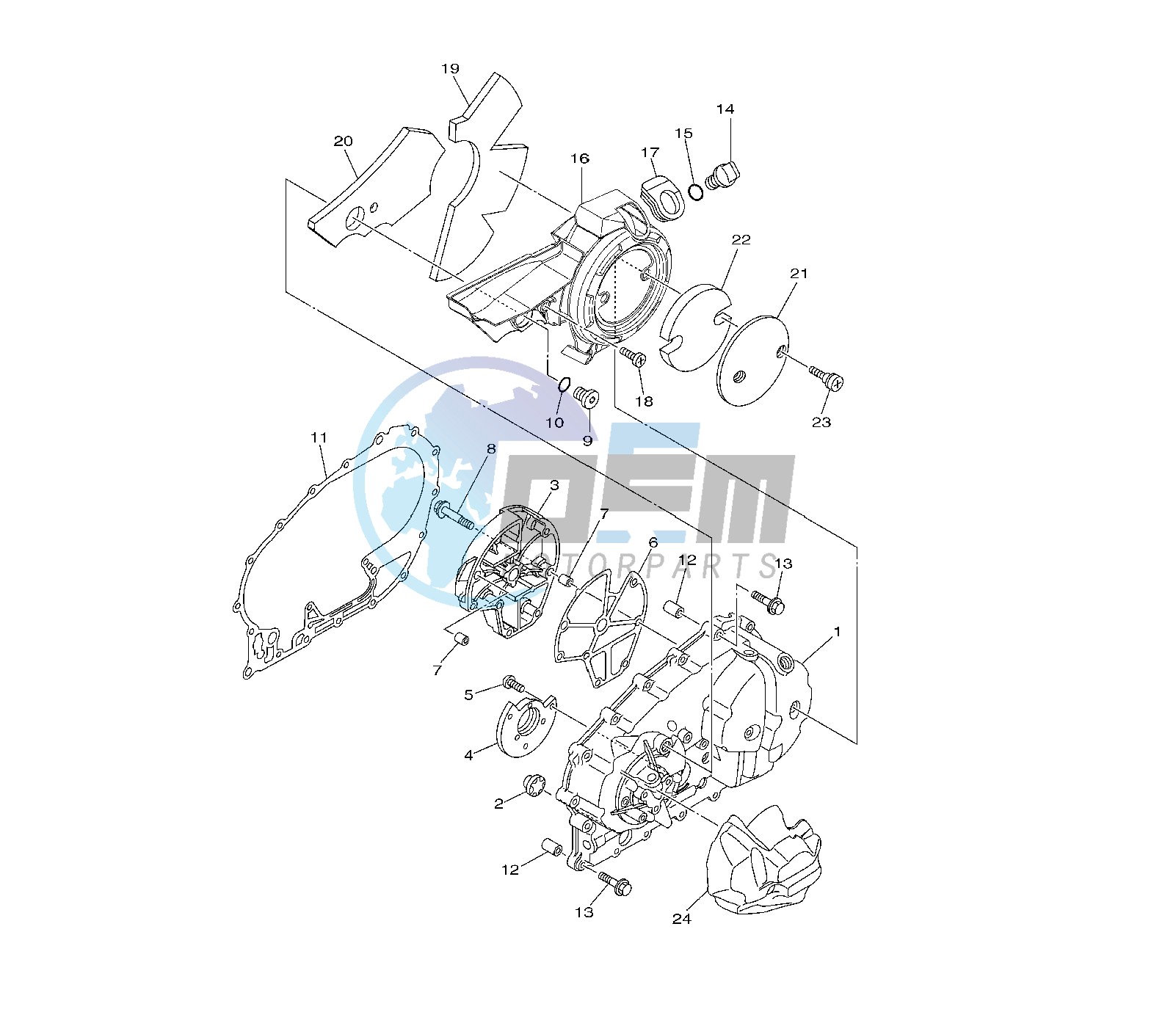 CRANKCASE COVER 1