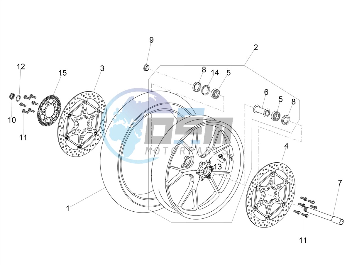 Front wheel