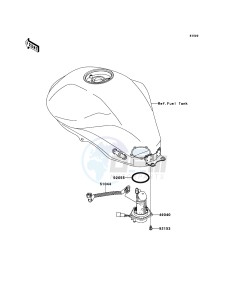 ER-6n ABS ER650D9F GB XX (EU ME A(FRICA) drawing Fuel Pump