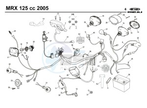 MRX-125-4T-BLUE drawing ELECTRICAL