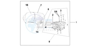 ST13009 France - (F / CMF MME) drawing TOP BOX 45L COSMIC BLACK