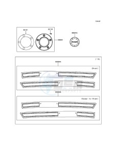 VULCAN S ABS EN650BGFA XX (EU ME A(FRICA) drawing Accessory(Decals)