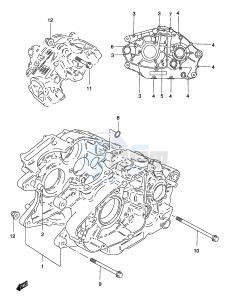 GZ250 (P19) drawing CRANKCASE