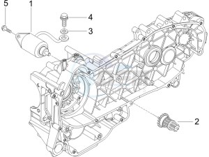 Runner 200 ST 4t e3 drawing Starter - Electric starter