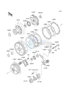 KEF 300 B [LAKOTA SPORT] (B1-B3) [LAKOTA 300 SPORT] drawing CLUTCH