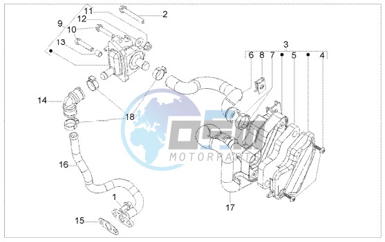 Secondairy air box