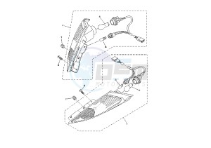 YP MAJESTY 400 drawing FLASHER LIGHT