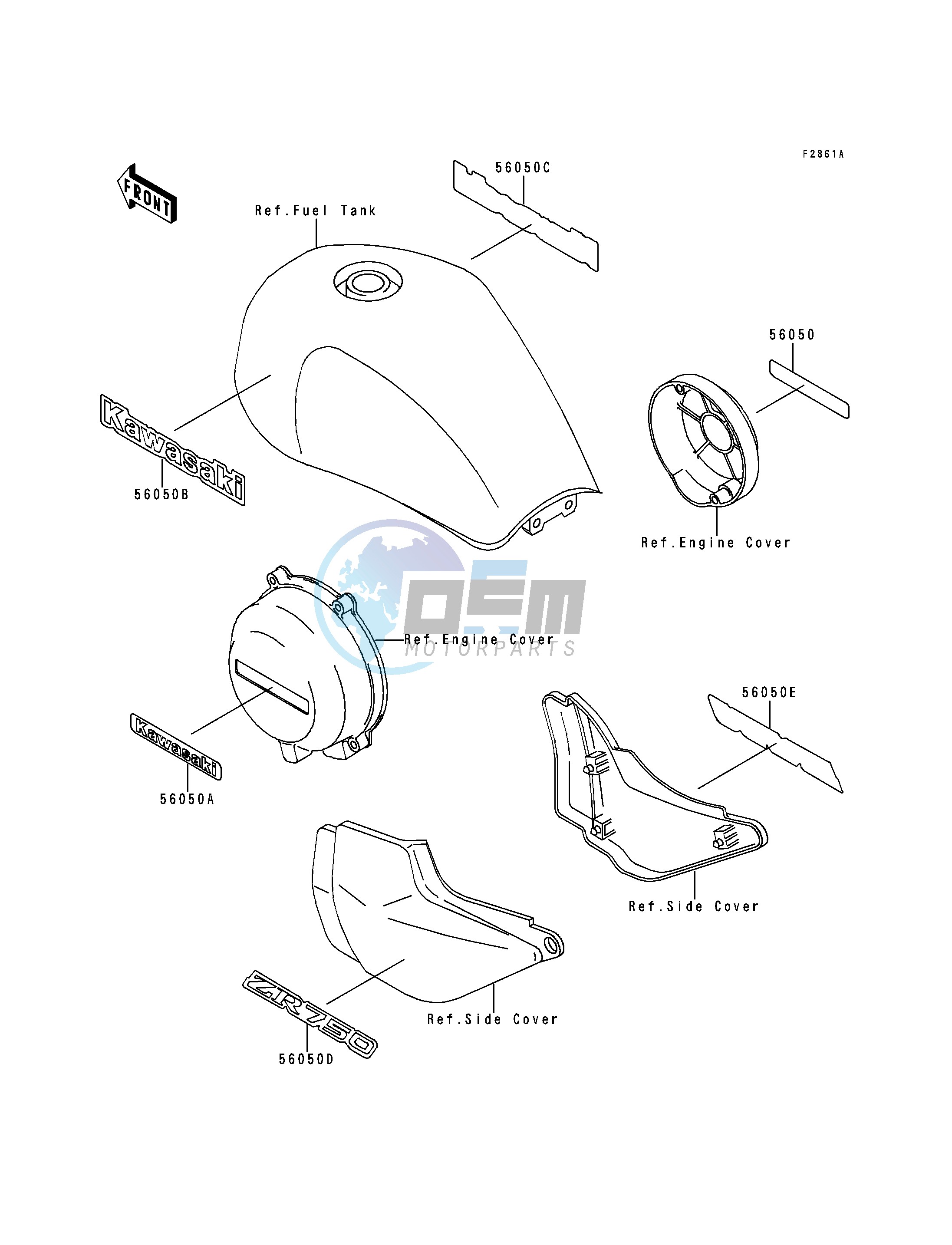 DECAL-- ZR750-C3- -