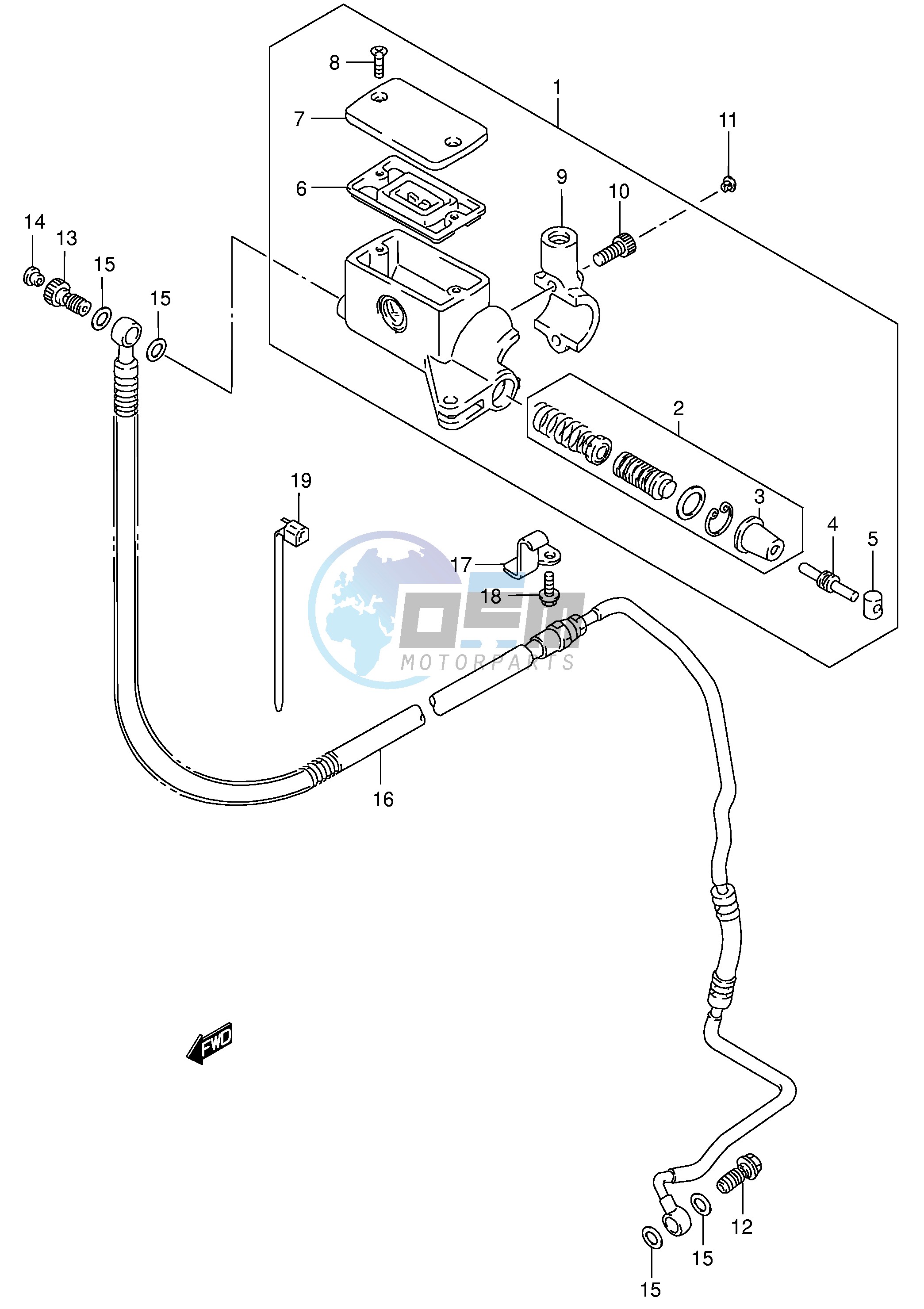 CLUTCH CYLINDER (MODEL K4)