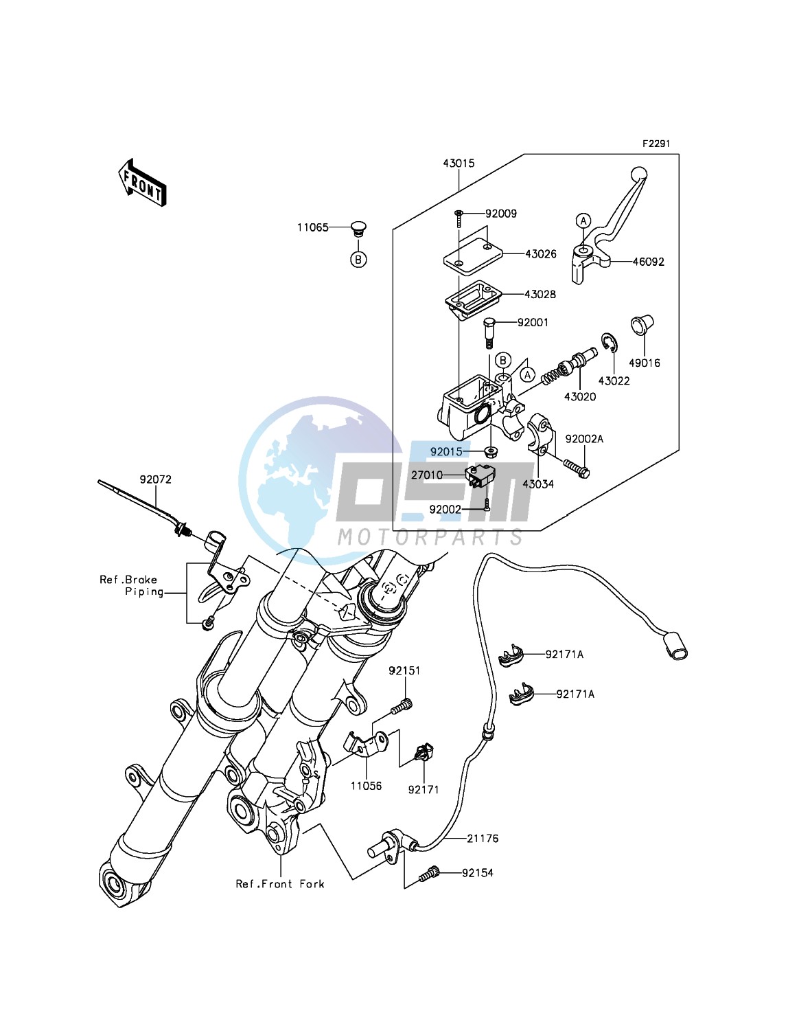 Front Master Cylinder