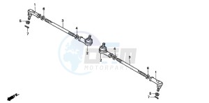 TRX350FE FOURTRAX ES drawing TIE ROD