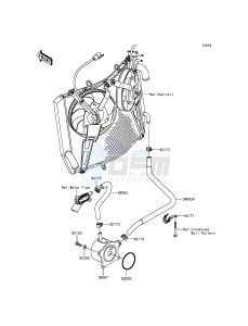 1400GTR ABS ZG1400EGF FR GB XX (EU ME A(FRICA) drawing Oil Cooler