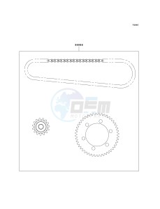 EN 500 C [VULCAN 500 LTD] (C6F-C9F) C6F drawing CHAIN KIT