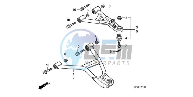 FRONT ARM (2WD)