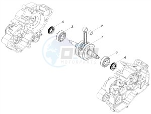 RS 50 RS4 50 2T E4 (APAC, EMEA) drawing Drive shaft