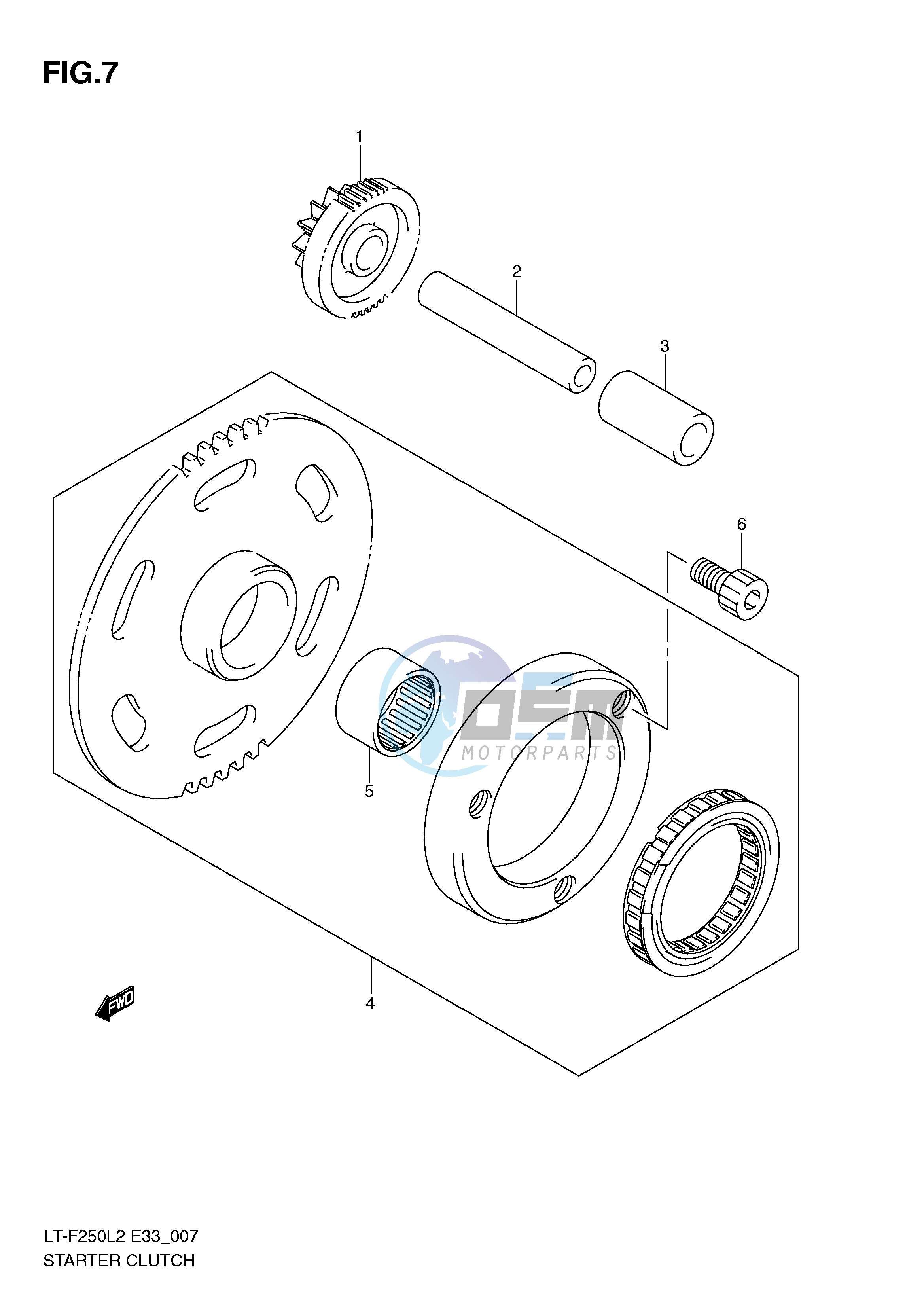 STARTER CLUTCH