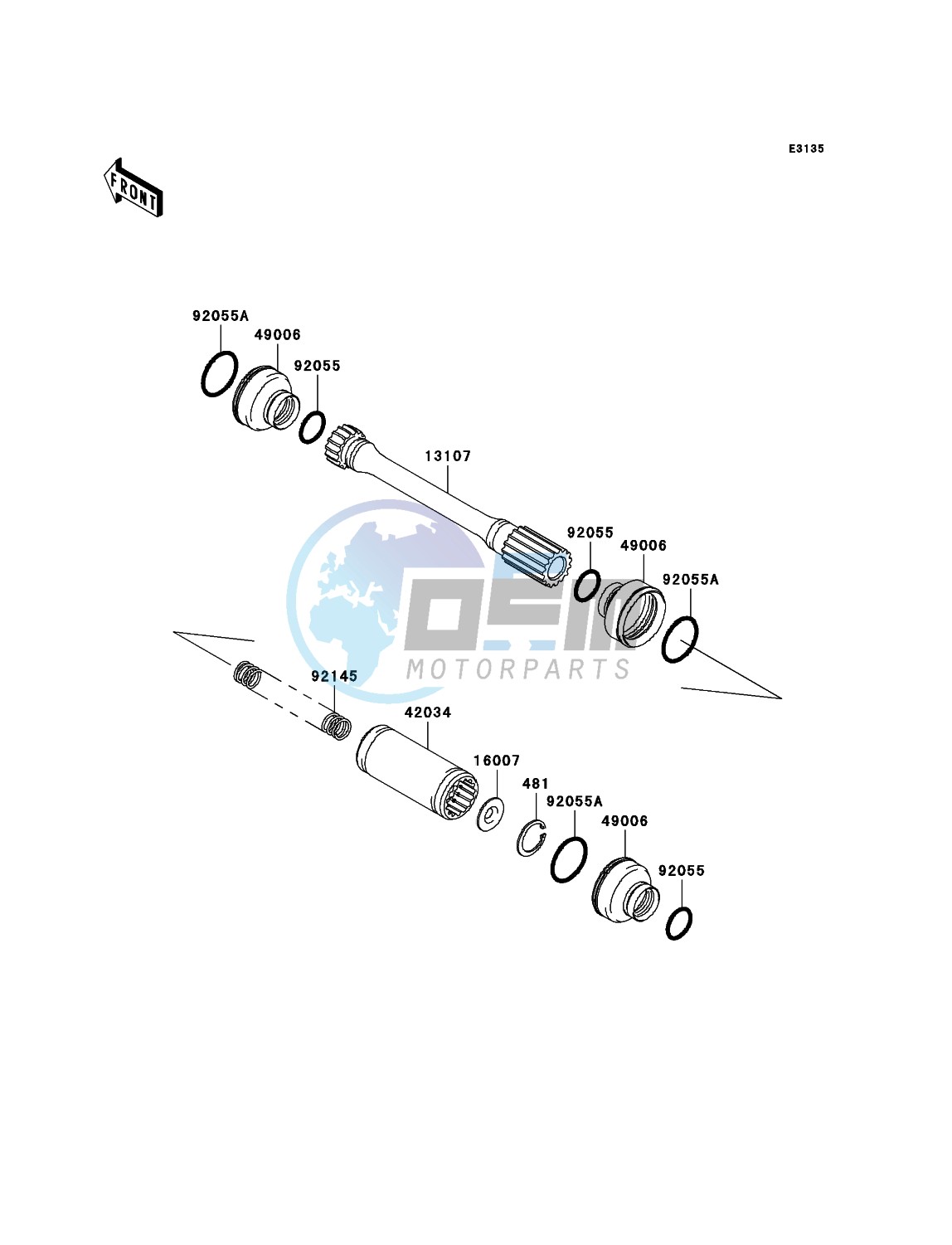 Drive Shaft-Propeller