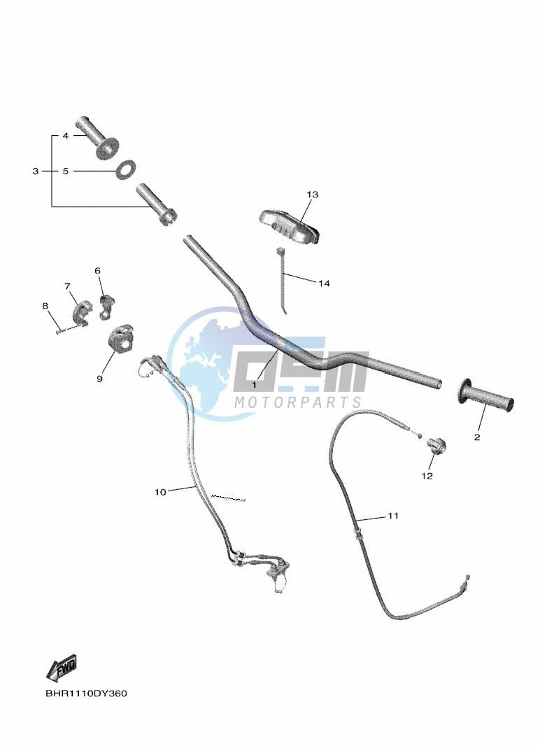 STEERING HANDLE & CABLE