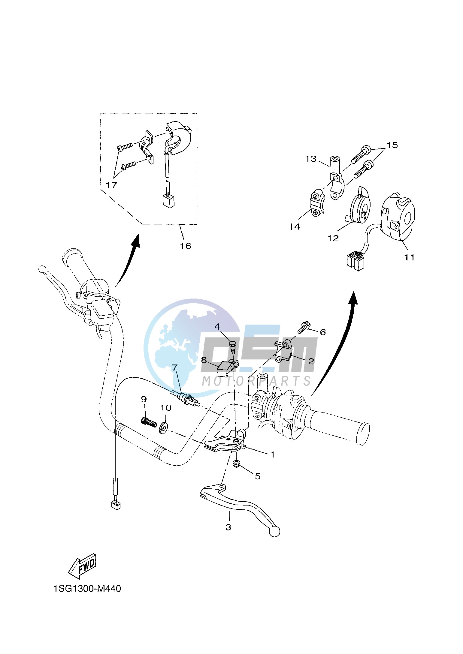 HANDLE SWITCH & LEVER