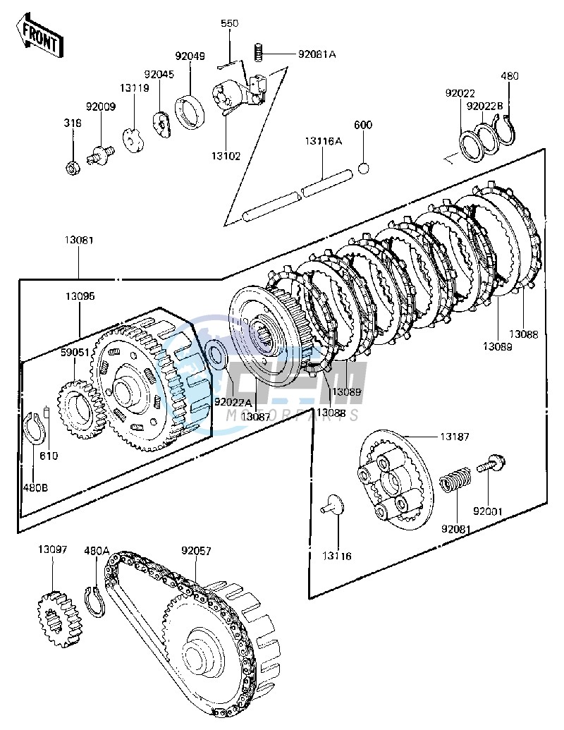 CLUTCH -- 81 B2- -