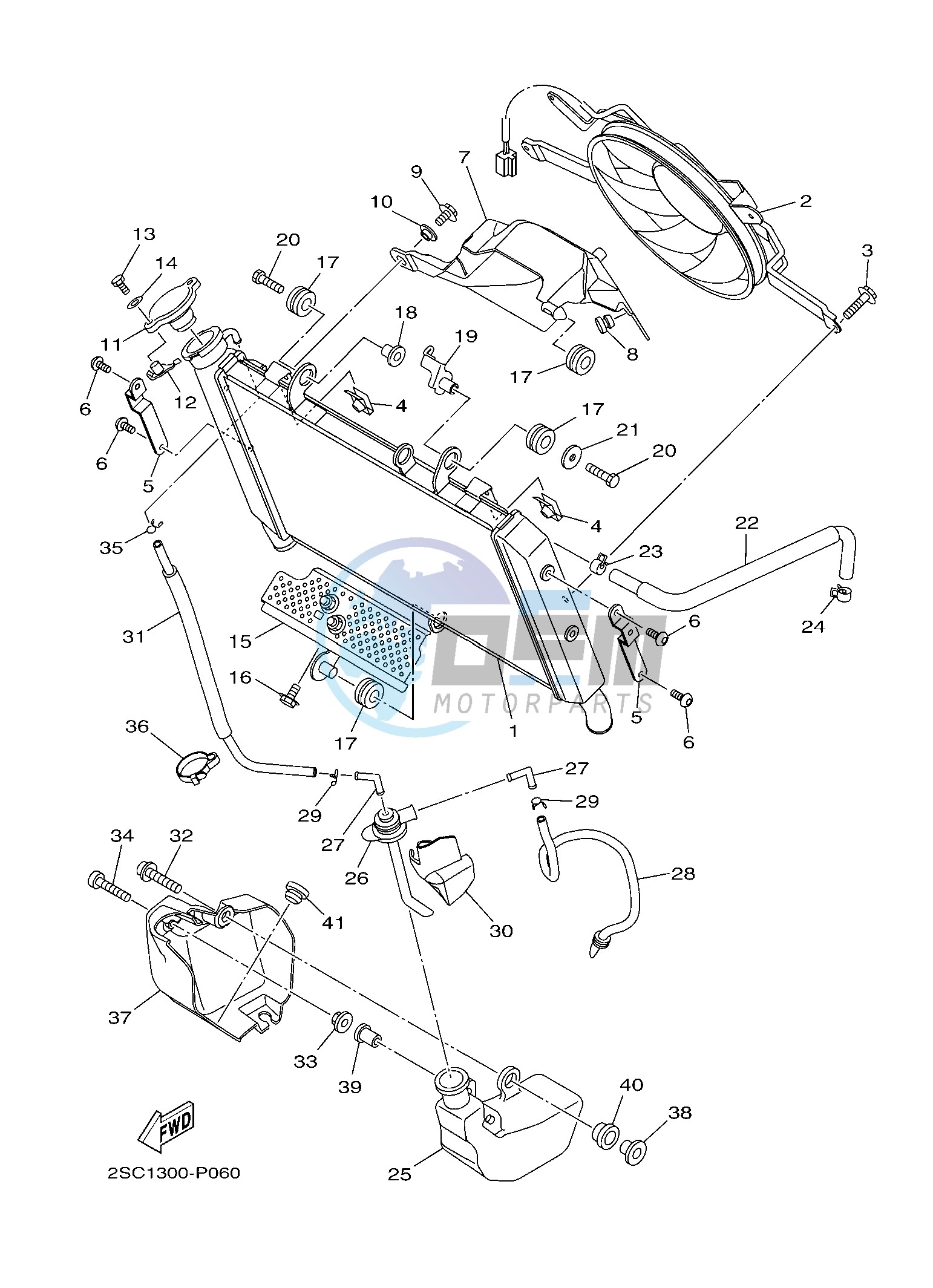 RADIATOR & HOSE