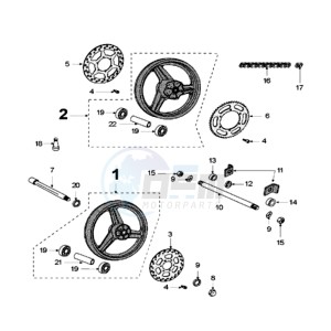 XR6 E2 drawing WHEELS