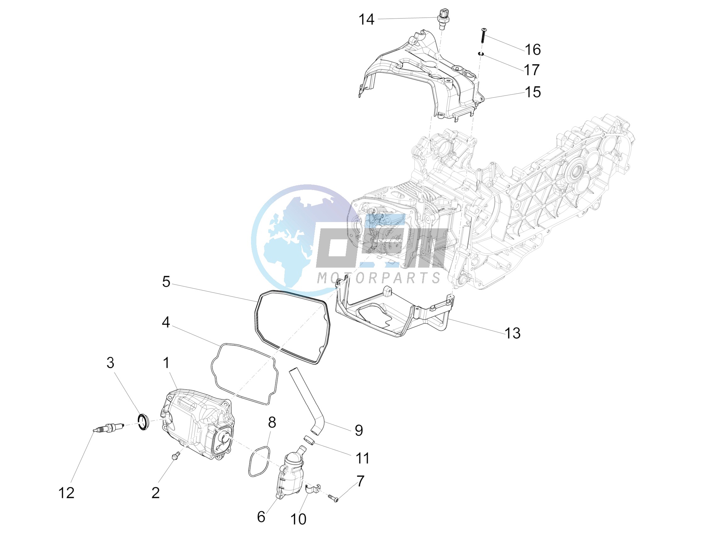 Cylinder head cover