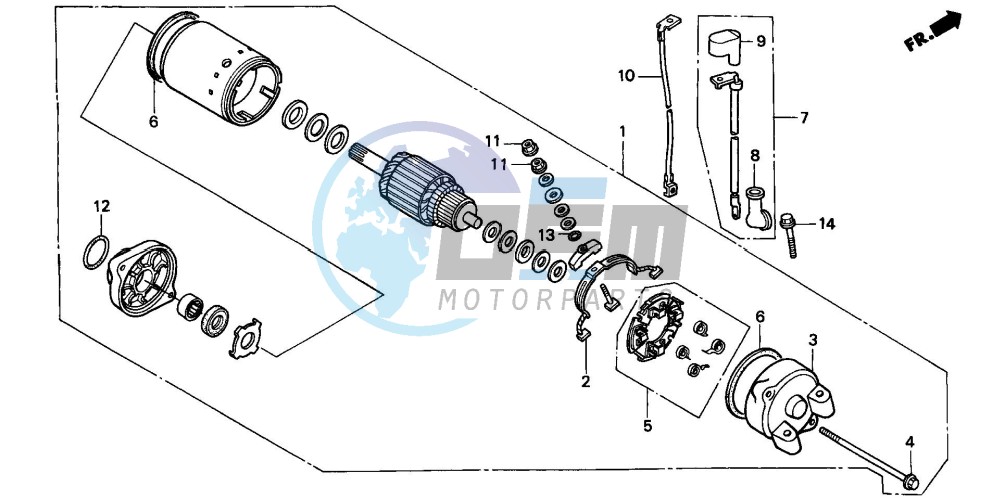 STARTING MOTOR