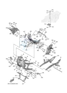 XP530 XP530D-A TMAX DX ABS (BC38) drawing FRAME