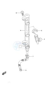 DF 25A drawing Fuel Injector