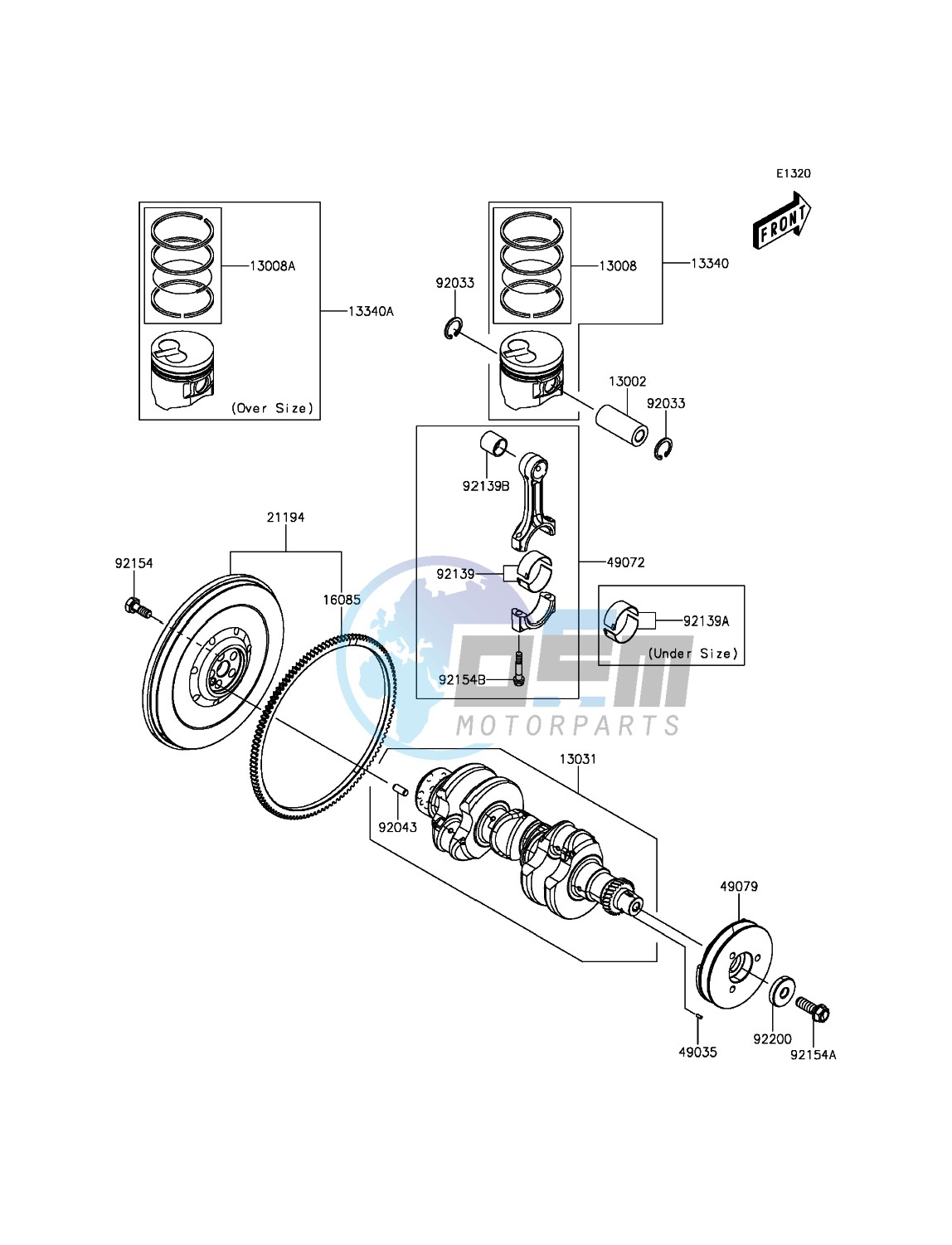 Crankshaft/Piston(s)